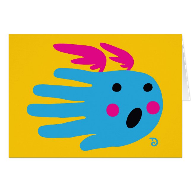 Angel-kaart (Voorkant Horizontaal)