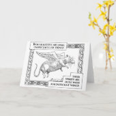 Angel Kaart (Gele Bloem)