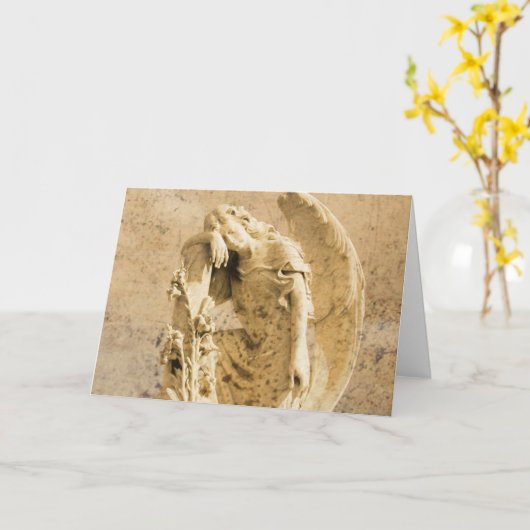 Angel Kaart (Gele Bloem)