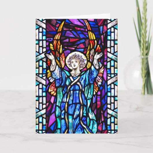 Angel-kaart Feestdagen Kaart (Voorkant)