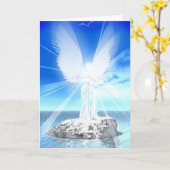 Angel-kaart Kaart (Gele Bloem)