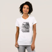 "Angel Kat" Portret T-shirt (Voorkant volledig)