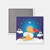 Angel Katten - Met liefde van Heaven Magnet (Voorkant / Achterkant)