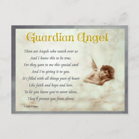 Angel Keepomwille Briefkaart (Voorkant)