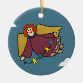 Angel Keramisch Ornament (Voorkant)