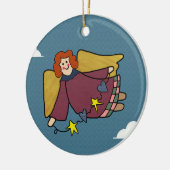 Angel Keramisch Ornament (Links)
