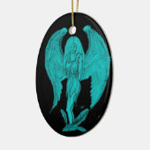 Angel Keramisch Ornament (Links)