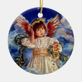 angel keramisch ornament (Voorkant)