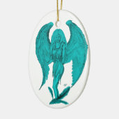 Angel Keramisch Ornament (Links)