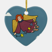 Angel Keramisch Ornament (Voorkant)