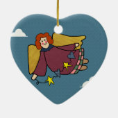 Angel Keramisch Ornament (Achterkant)