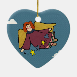 Angel Keramisch Ornament