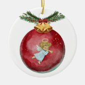 Angel Keramisch Ornament (Voorkant)