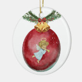Angel Keramisch Ornament (Links)