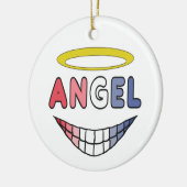 Angel Keramisch Ornament (Links)