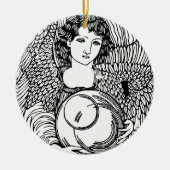 Angel Keramisch Ornament (Voorkant)