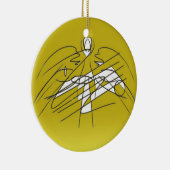 Angel Keramisch Ornament (Rechts)