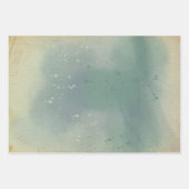 Angel-kerst en Jezus in het kaarslicht Inpakpapier Vel (Voorkant 2)