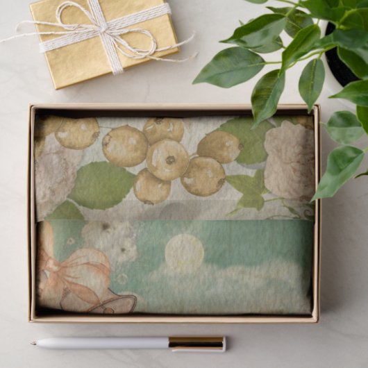 Angel kerstballons tissuepapier (Geschenk)