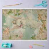 Angel kerstballons tissuepapier (Craft)