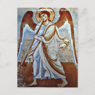 Angel-kerstbriefkaart Feestdagenkaart