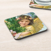 Angel-kerstcadeauset voor Onderzetter (Linkerzijde)