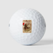 Angel kerstdachshunds golfballen (Voorkant)
