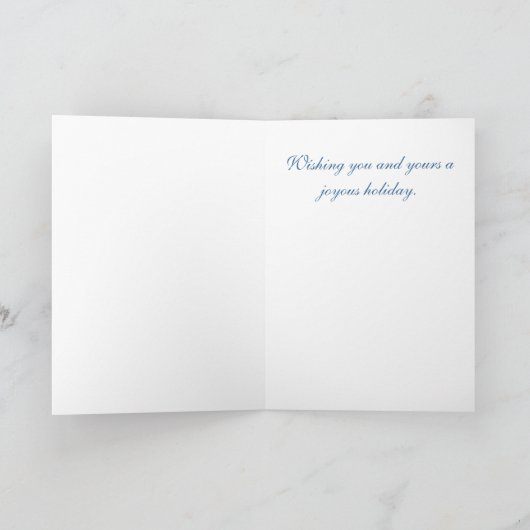 Angel-kerstkaart Feestdagen Kaart (Binnen)