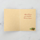 Angel-kerstkaart Feestdagen Kaart (Binnen)