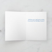 Angel-kerstkaart Feestdagen Kaart (Binnen)