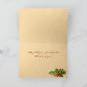 Angel-kerstkaart Feestdagen Kaart (Binnen)