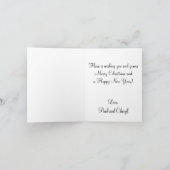 Angel-kerstkaart Feestdagen Kaart (Binnen)