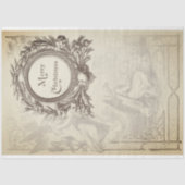 Angel-kerstmeubelpapier Tissuepapier (Voorkant)