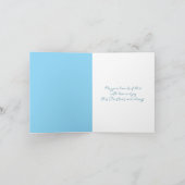 Angel Kerstmis Feestdagen Kaart (Binnen)