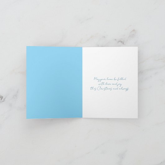 Angel Kerstmis Feestdagen Kaart (Binnen)