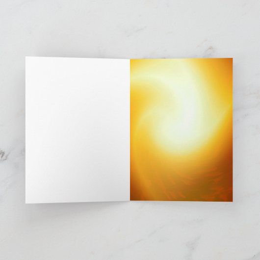 Angel Kerstmis "JOY TO the WORLD" Kaart (Binnen)