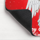 Angel Kerstmis Mousepad Muismat (Hoek)