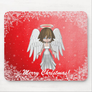 Angel Kerstmis Mousepad Muismat