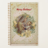 Angel Kerstmoeder en kind Planner (Voorkant)