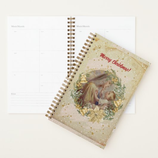 Angel Kerstmoeder en kind Planner (Display)