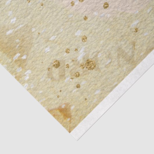 Angel Kerstmoeder en kind Tissuepapier (Detail)