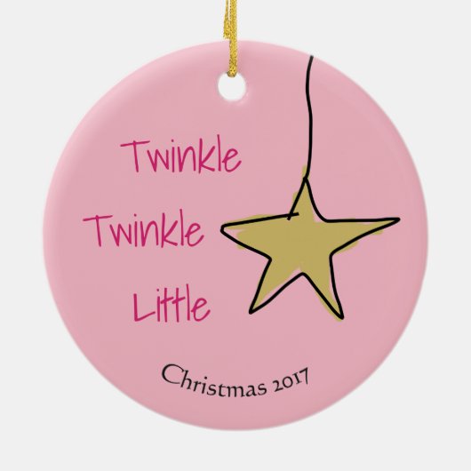 Angel Kerstversiering Keramisch Ornament (Achterkant)