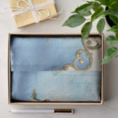 Angel-kerstwagon-ontkoppelingsboot Tissuepapier (Geschenk)