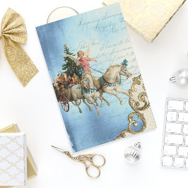  Angel-kerstwagon-ontkoppelingsboot Tissuepapier