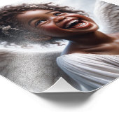 Angel Kidz Premium Satijn Fotopapier Foto Afdruk (Hoek)