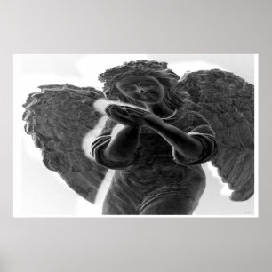 Angel kijkt naar mij. poster