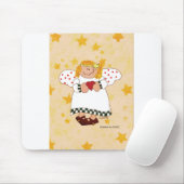 Angel - Kinder kunst voor CHOC Muismat (Met muis)