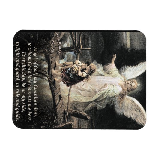 Angel, Kinderen, Brug, gedicht Magneet (Horizontaal)