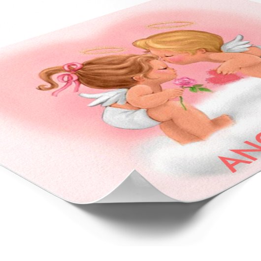 ANGEL KISSES POSTER (Hoek)