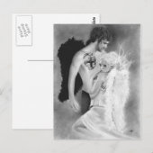 Angel-koppel Briefkaart (Voorkant / Achterkant)